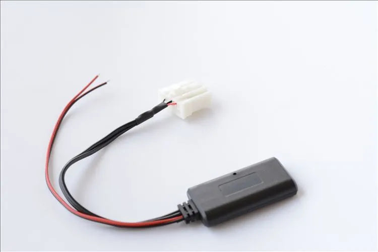 Black Mazda Bluetooth audio cable for M6 M3 MX5 models with AUX connector