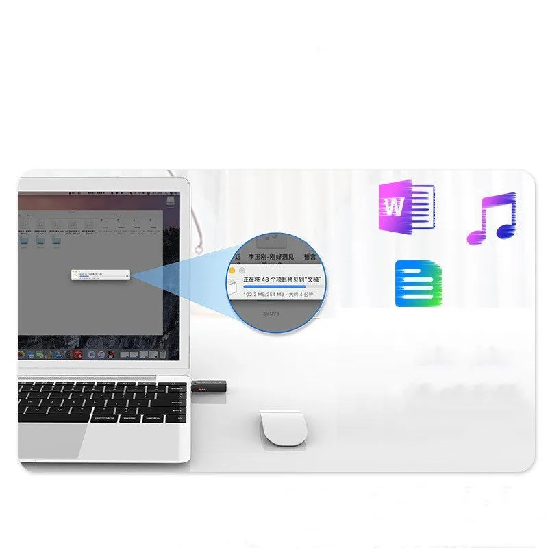Black USB car FM Bluetooth receiver for wireless music streaming via AUX or USB.