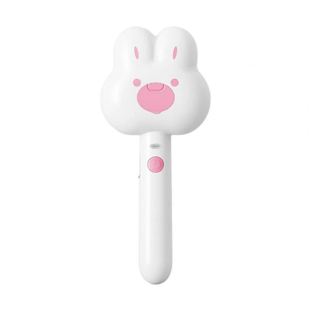 Rechargeable cat steam brush grooming tool with hot steam function and cartoon design