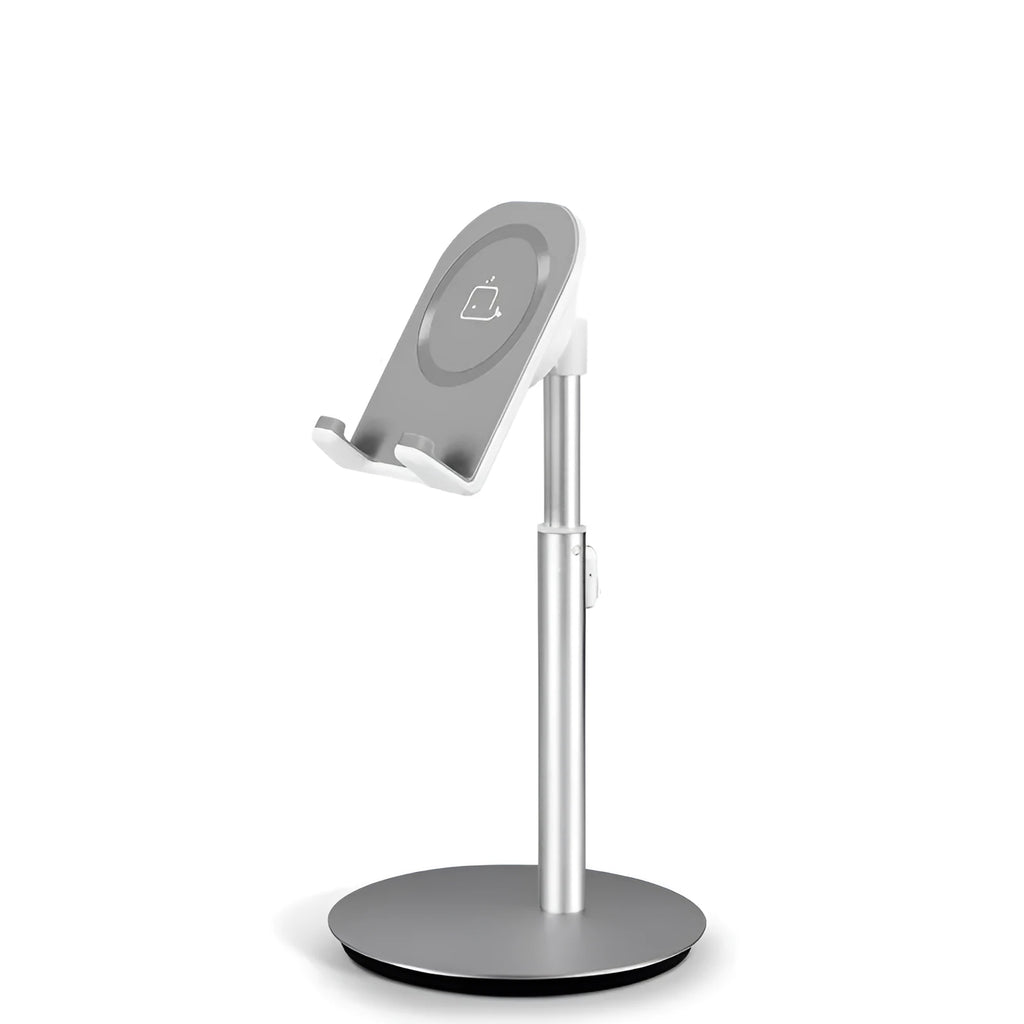 Silver metal S1 model computer phone holder for desktop tablets and mobile phones 3-11 inches