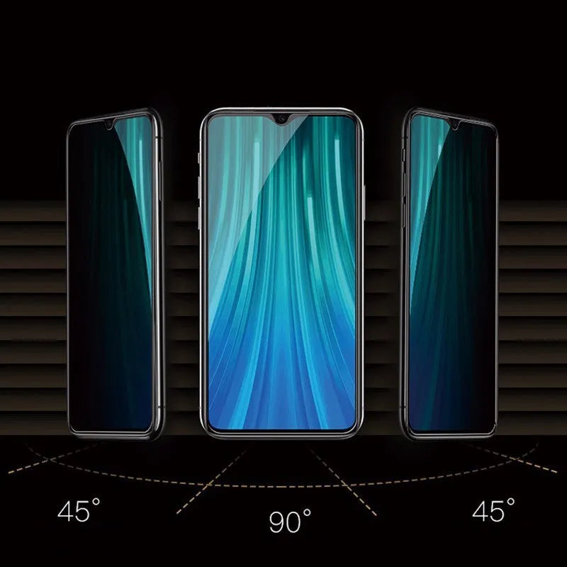 Xiaomi smartphone privacy screen protector with anti-spy protection for Poco and Redmi Note models