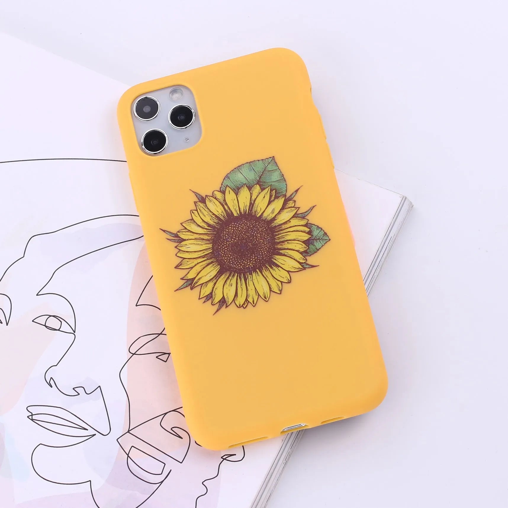 TPU back cover mobile phone case for iPhone in one of 14 available colour options.