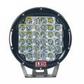 Front spotlight LED fog light inspection light black alloy die-casting 220x220x80mm
