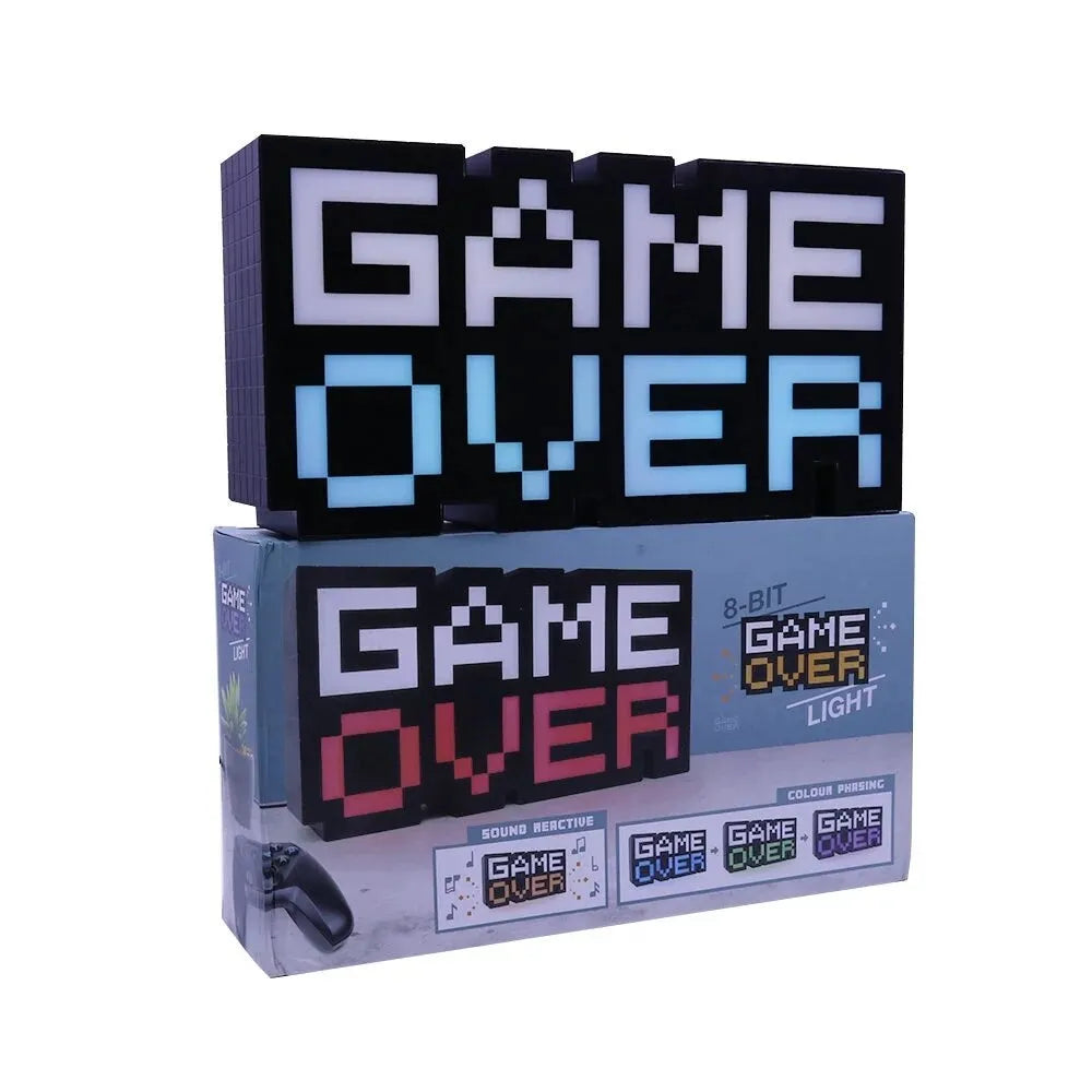 LED game atmosphere light with photo colour PVC shade and USB-style power connection