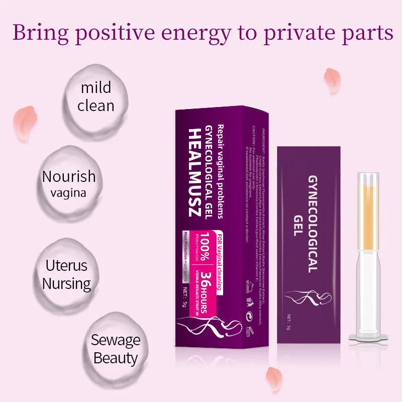 Nursing Antibacterial Private Parts Maintenance Gel 5g sachets box with 5 individual packs