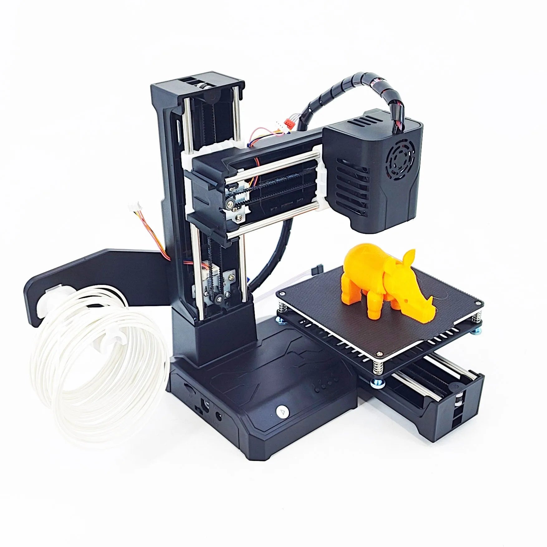 K9 Mini FDM 3D Printer with 100x100mm build area for PLA filament printing