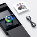 Compact Bluetooth voice control ambience lamp with LED polar light effects