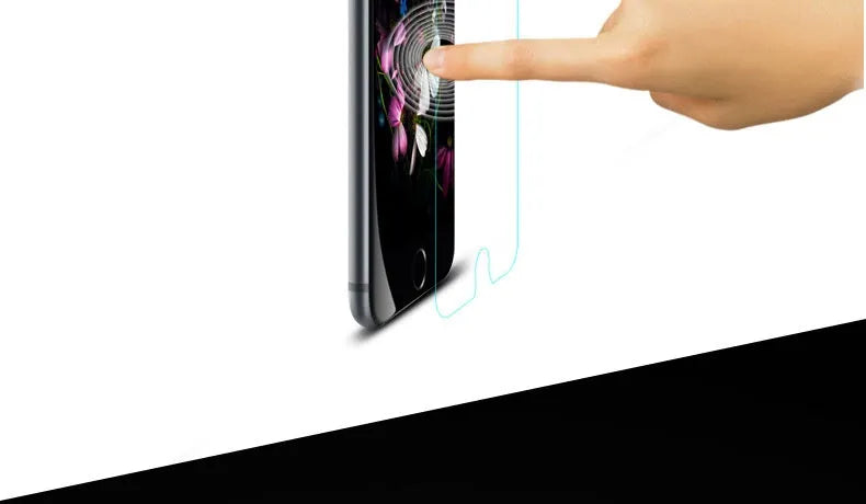HD anti-fingerprint tempered glass screen protector 0.26mm 2.5D for iPhone model
