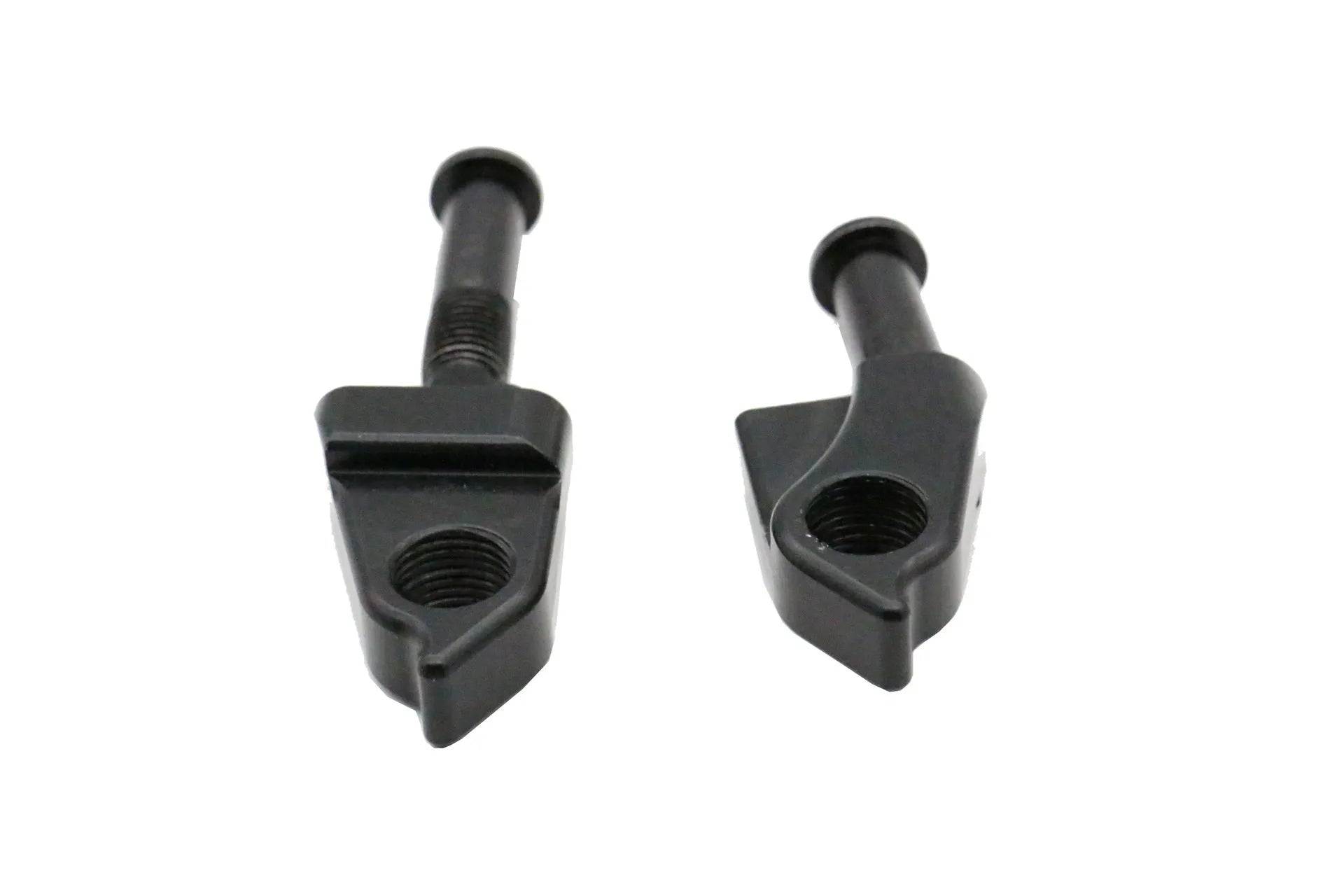 Quick Descent tail hook black aluminium alloy downhill frame crane hanging ear with screw