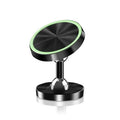 360 rotating magnetic car phone holder with suction cup base and metal plate in black colour