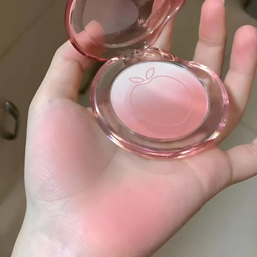 Bubble Gradient Blush compact open showing powder blush in a natural shade.