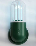 Portable capsule-shaped ultraviolet UVC disinfection lamp in choice of colours.