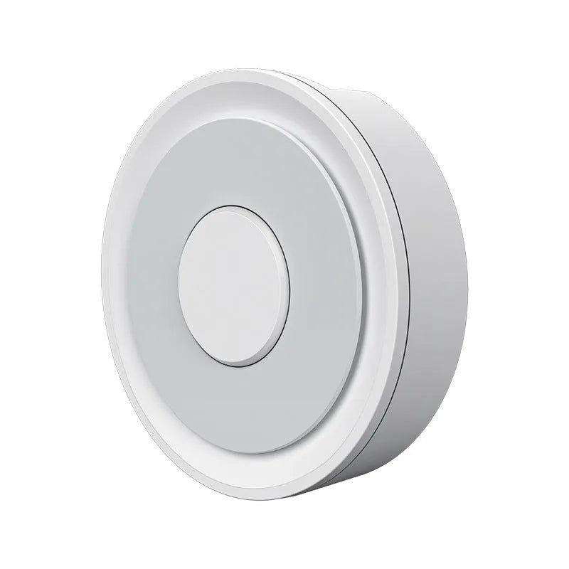 White square ZigBee smart home gateway with compact 78mm dimensions