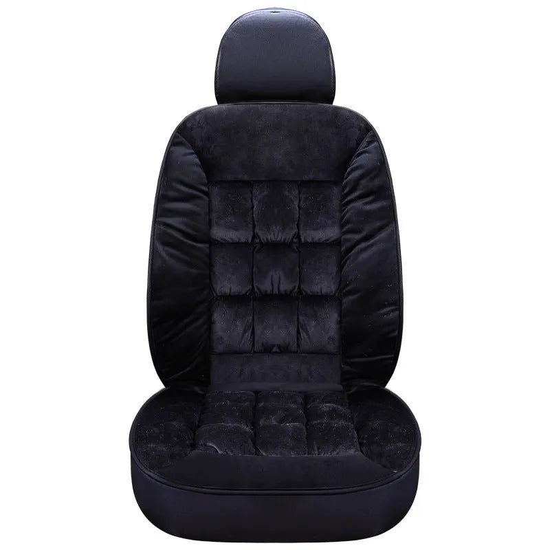 Car seat cushion autumn winter thick short plush single seat mat pad 50cm width 125cm length