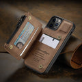 Handmade mobile phone case with anti-theft brush holster in multiple colour options