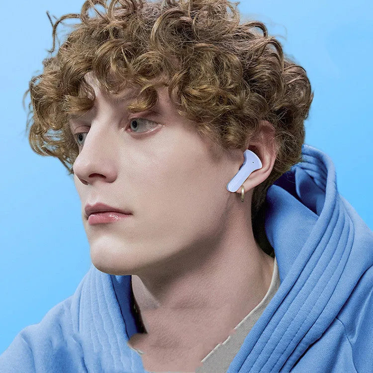 Mini wireless Bluetooth headset with LED digital display in multiple colour options
