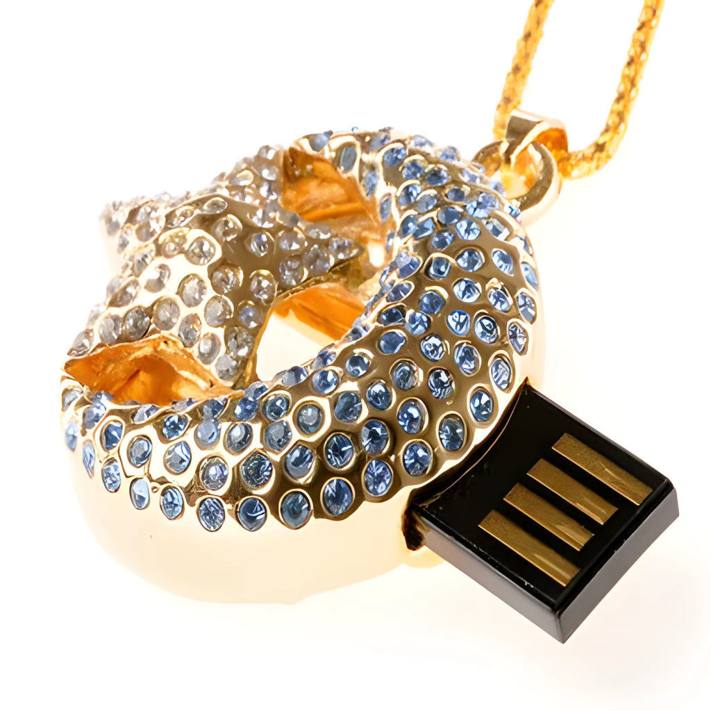 Jewelry Xingyue creative metal USB flash drive with USB 2.0 connector