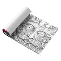 Acid tour colour painting book with 200mm paper pages for drawing and sketching