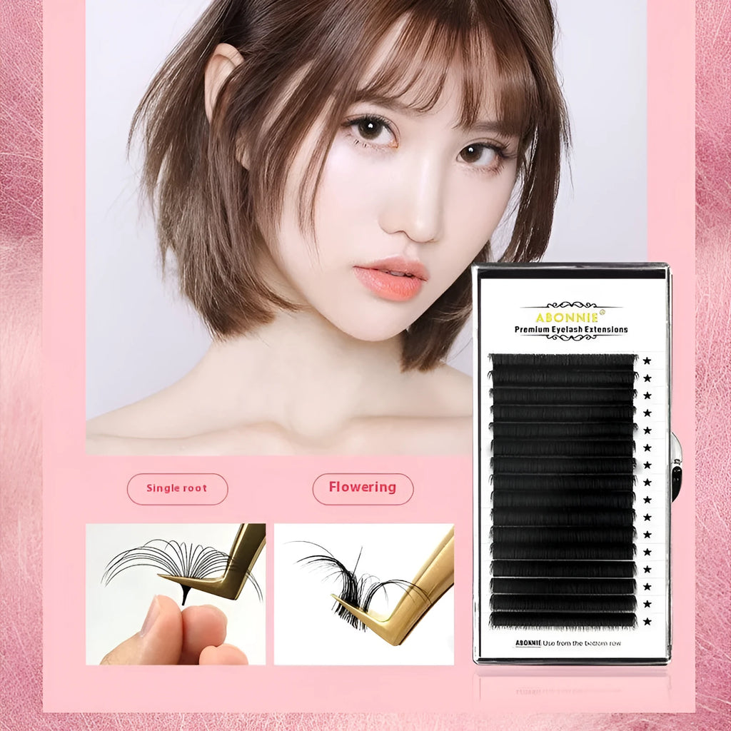 16-row dense mink hair false eyelashes in matte round wool construction with multiple length options