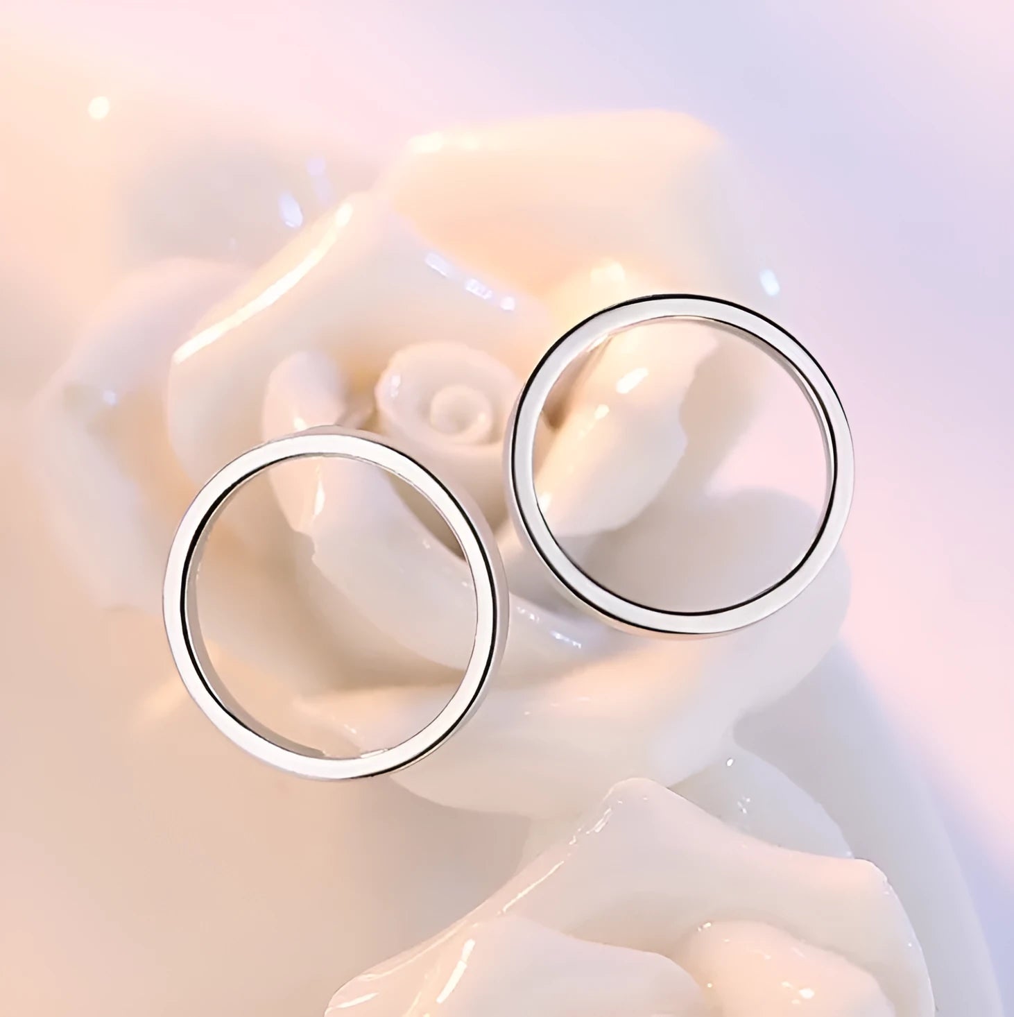 Minimalist geometric stud earrings 1cm diameter alloy black gold silver design for women
