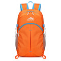 Multi functional outdoor cycling hiking running backpack in black with breathable mesh back panel and adjustable straps