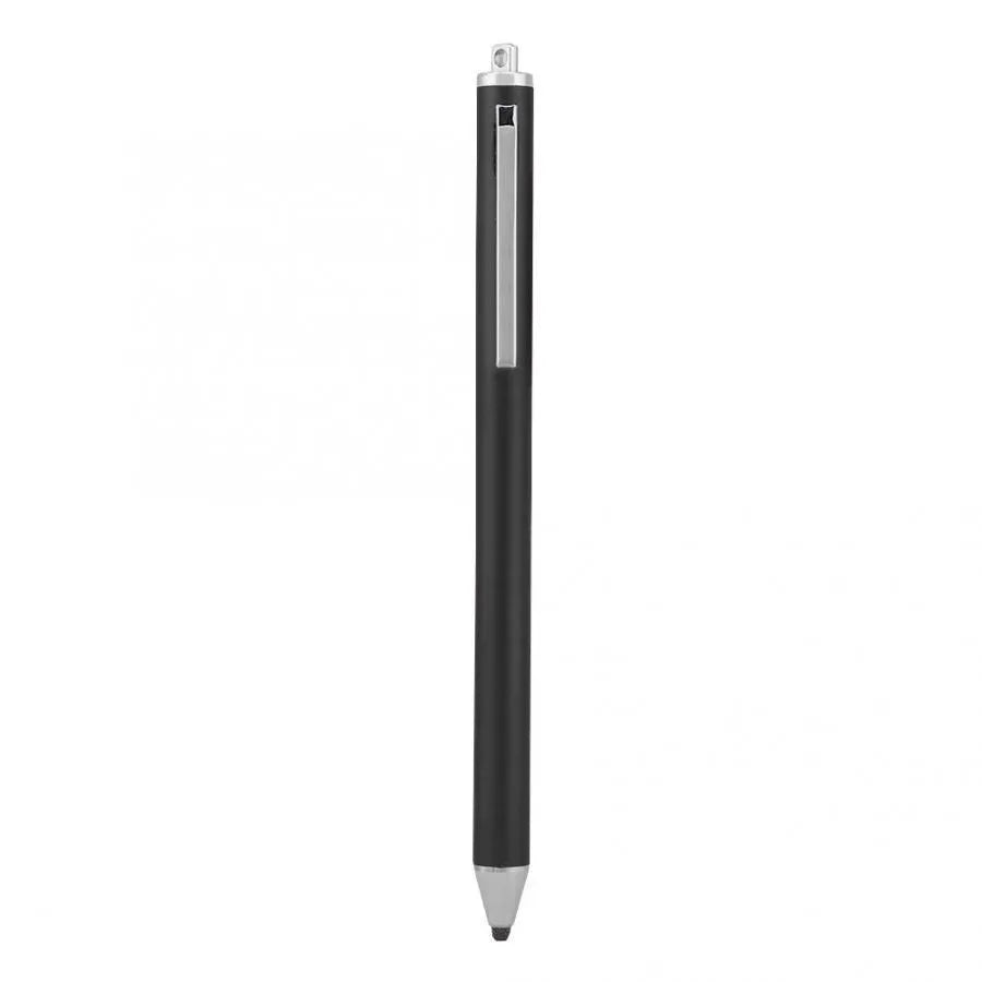 Metal capacitive stylus pen in seven colour options: black, silver, red, sky blue, gold, pink, and grey.