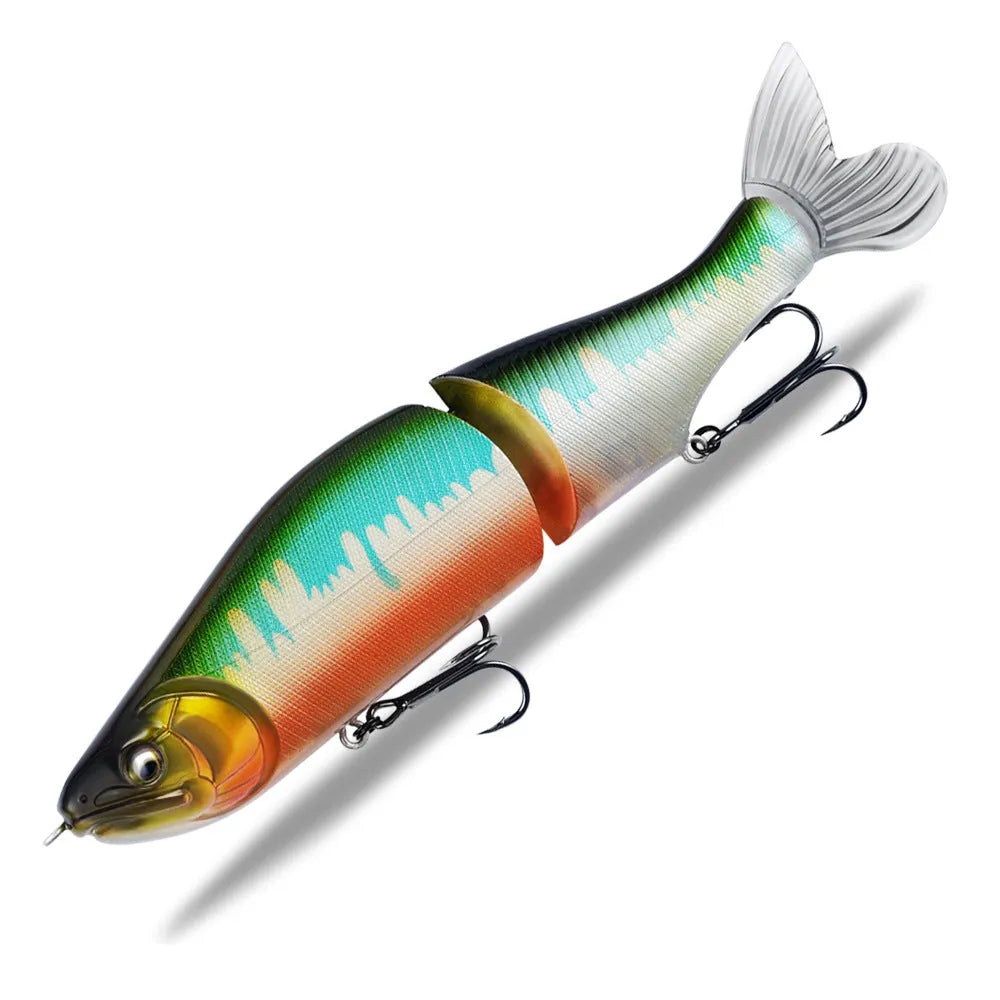 185mm multi-colour plastic bass fishing swimming lure for casting