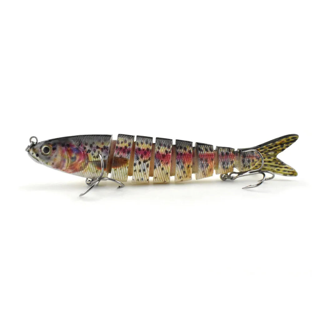 133 mm bionic hard bait fishing lure in multiple colour options with carry box