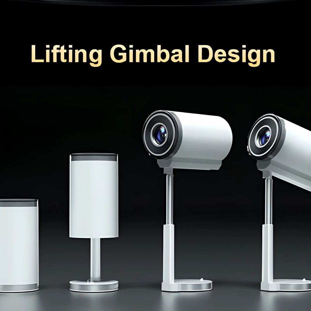 Smart X5G projector in Champagne Gold with hidden PTZ bracket and ceiling mount