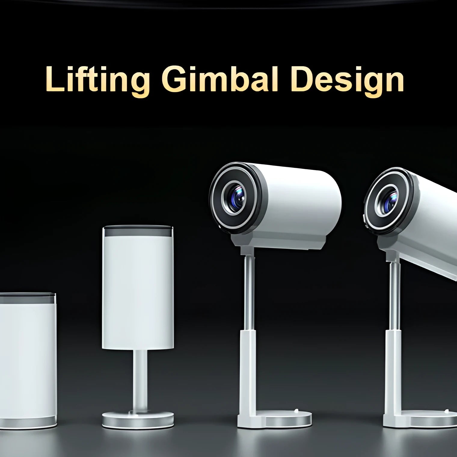 Smart X5G projector in Champagne Gold with hidden PTZ bracket and ceiling mount