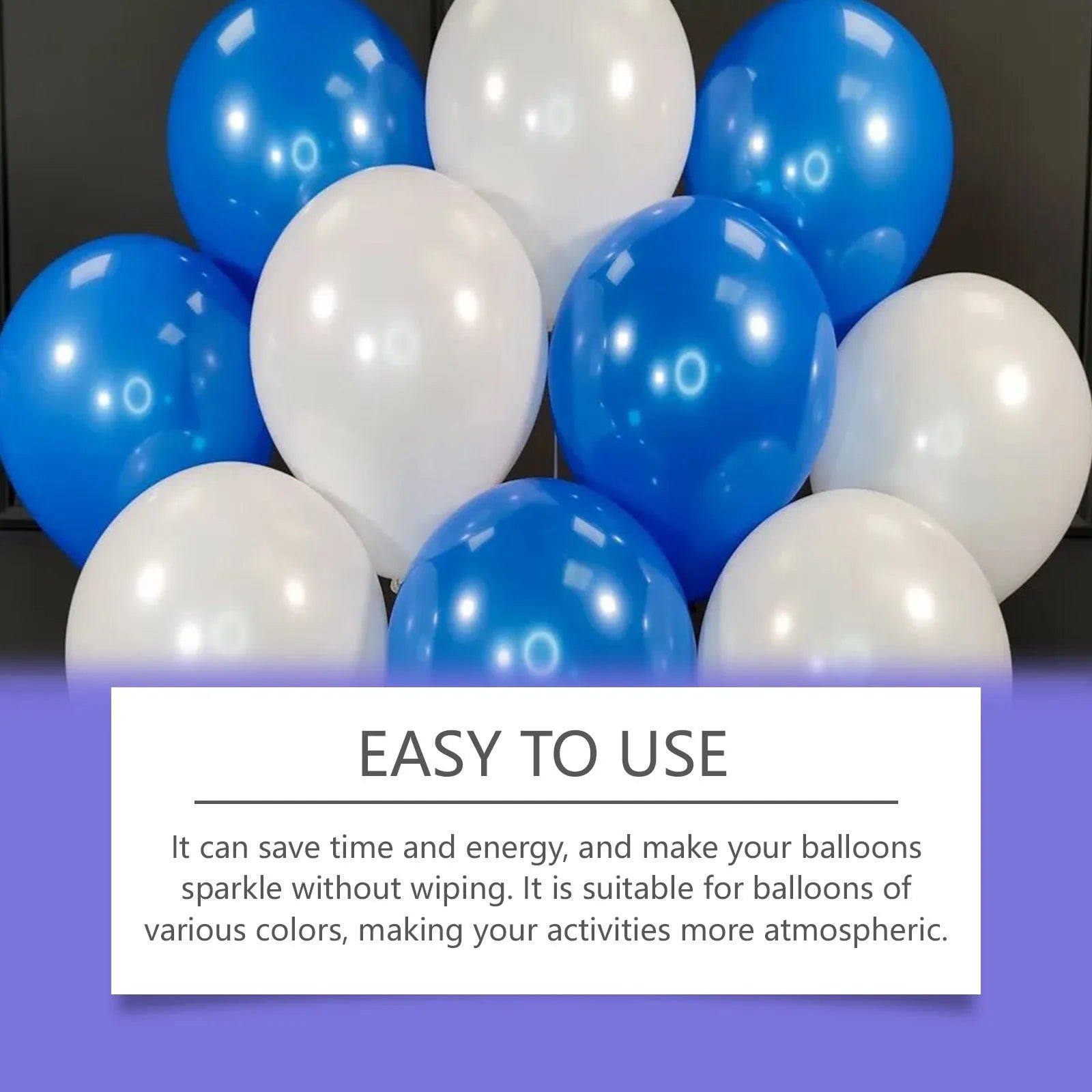 100ml aerosol can of balloon surface texture spray with lustre finish for shiny decoration
