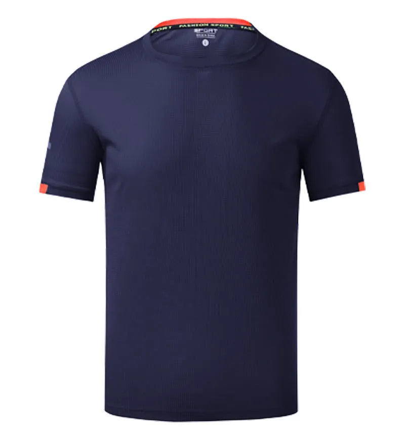 Quick-drying ice silk short sleeve shirt for summer in solid colours.
