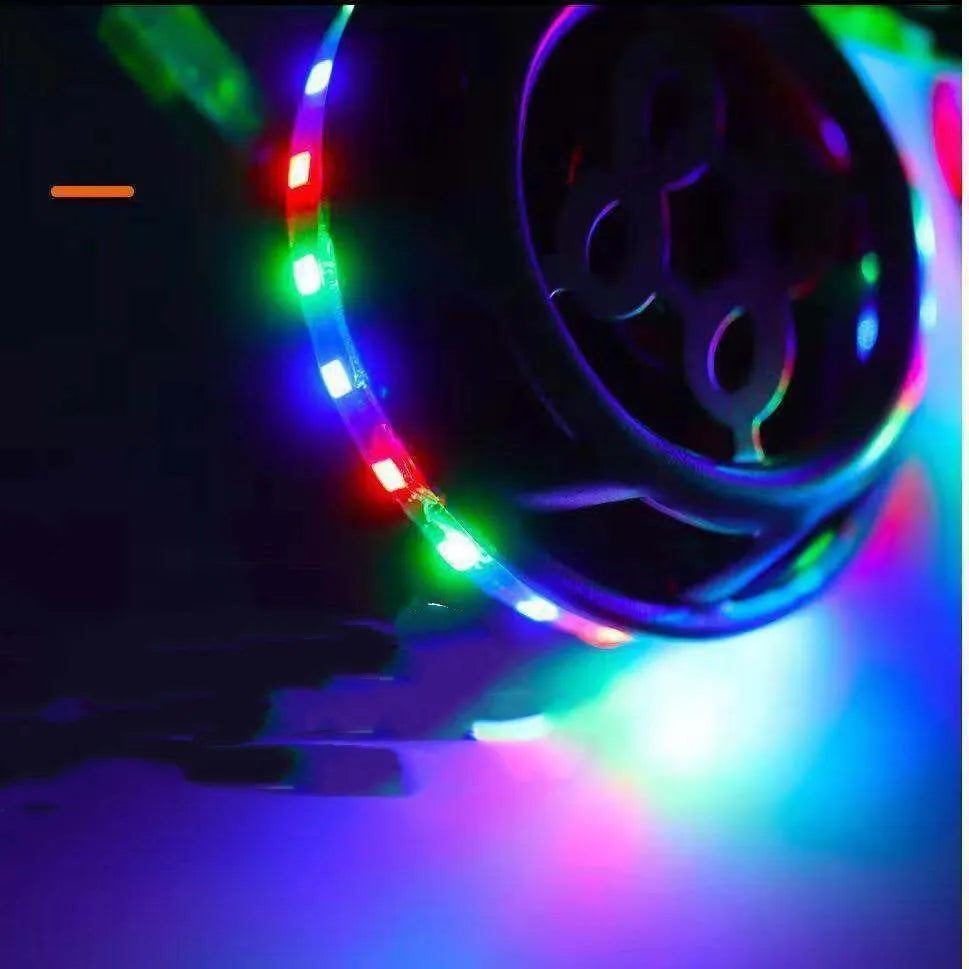 LED horn with crisp sound for motorcycles and cars, available in Blue66 colour option