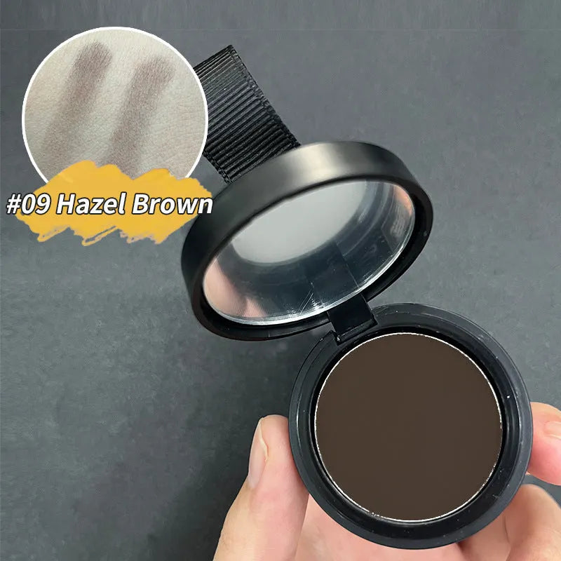 Hairline powder container for shadow repair and skin colour improvement in 14 shades