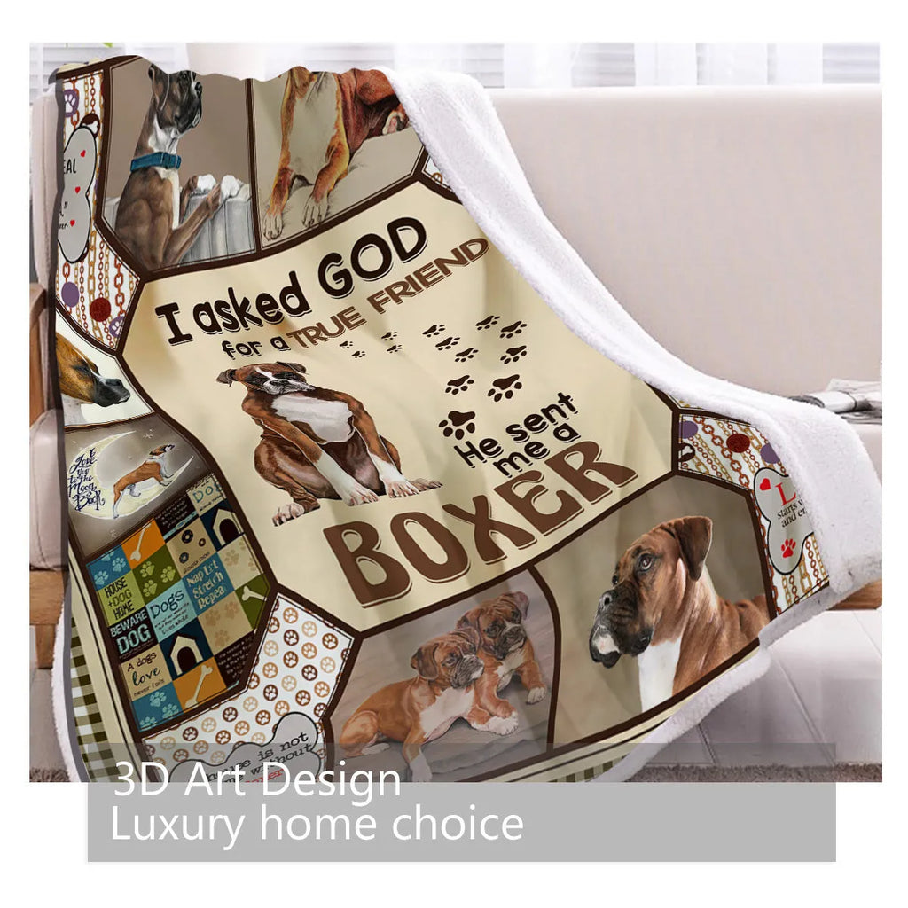 Brown sherpa fleece blanket 150x200cm on a couch, soft and warm for home use
