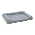 Foldable cloth dog kennel for medium to large breeds in light grey or dark grey colour