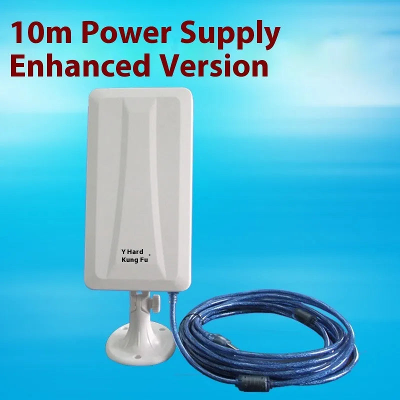 White high power USB wireless network card with type USB interface