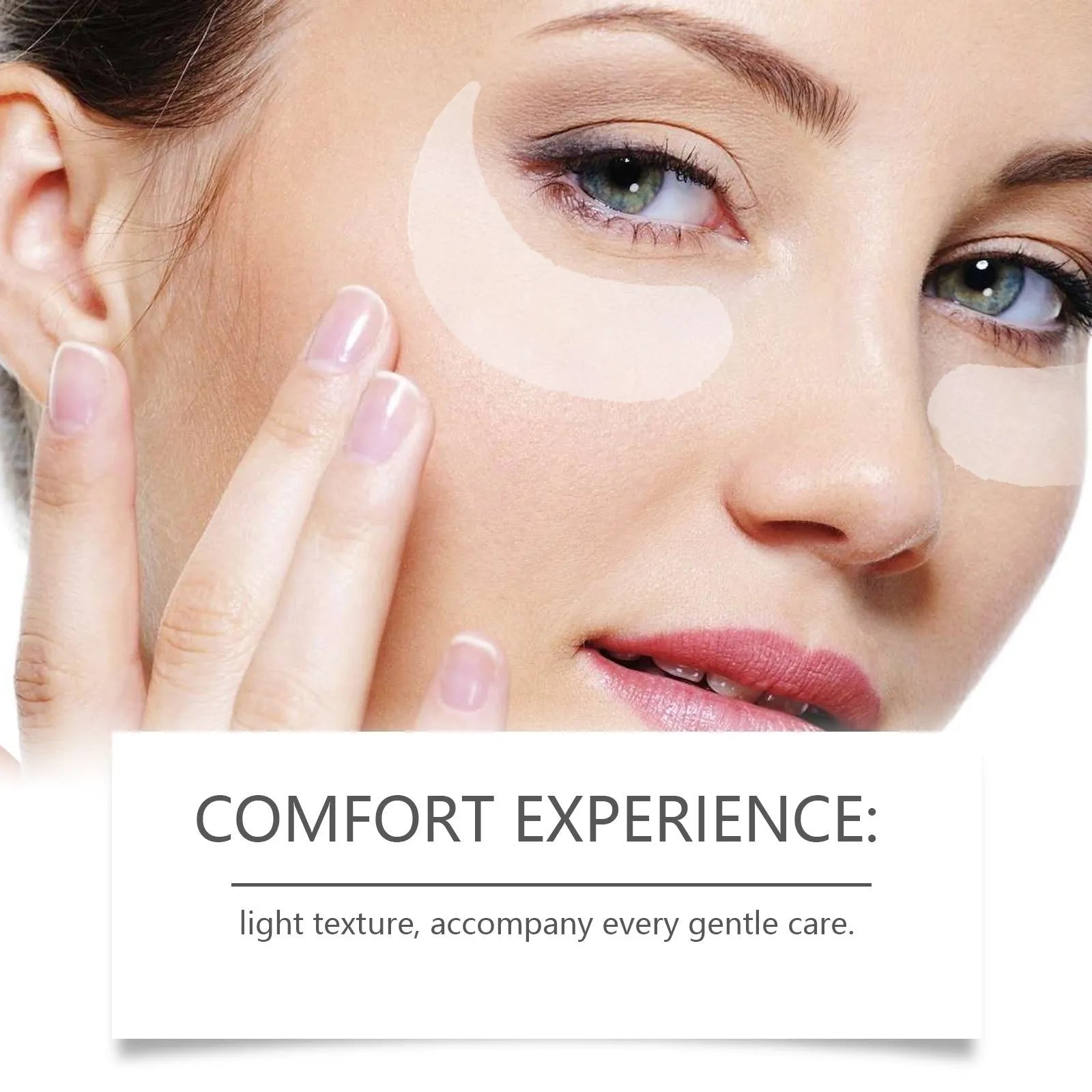 Elastic eye care patch with microneedle technology for wrinkle treatment containing nicotinamide and collagen