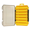 U Model Wood Shrimp Box Accessory Box in PP plastic, orange colour, large size, on white background.