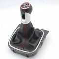 Volkswagen Golf manual gear knob and leather dust boot replacement set for models 5, 6, and 7