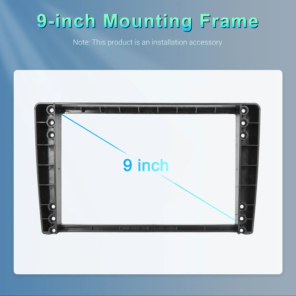 11.8-inch Android car multimedia player with double knobs and large touchscreen display