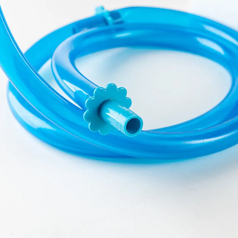 Silicone universal connector shower pipe in OPP bag packaging, flexible and portable design