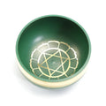 Handmade colourful metal Himalaya singing bowl 8cm diameter for yoga meditation