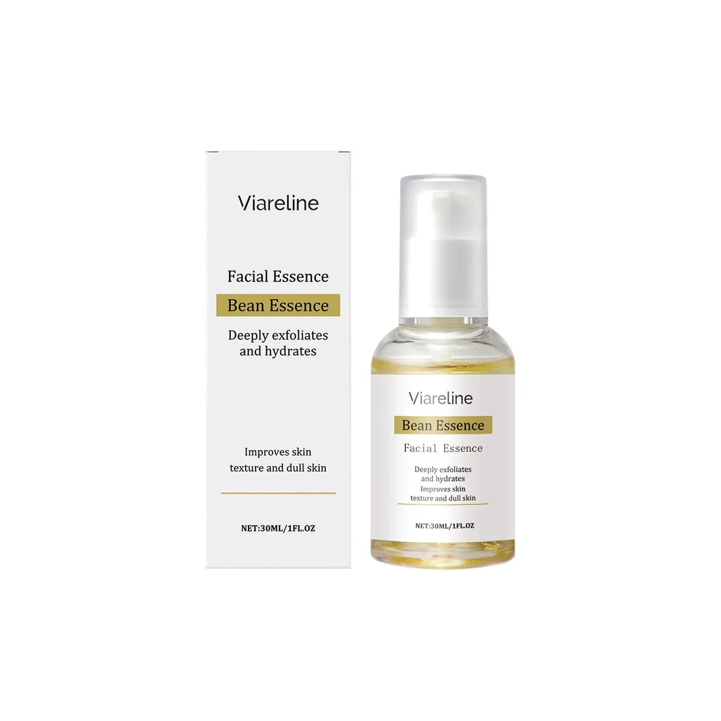 30ml bottle of daily facial moisturiser essence liquid with hyaluronic acid and vitamin C