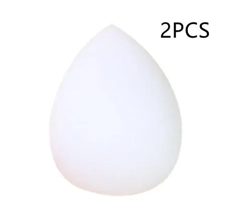 Beauty makeup sponge drops natural sponge powder puff 52x35mm in pink colour
