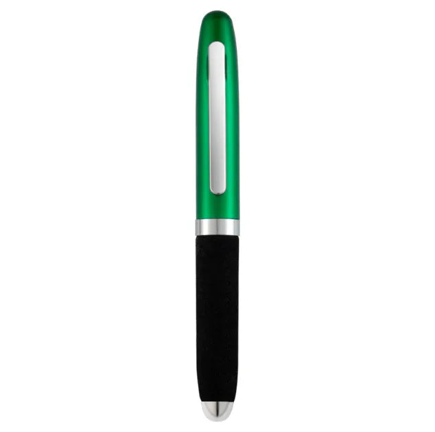 EVA metal cap mini ballpoint pen with compact 112mm design and choice of seven ink colours