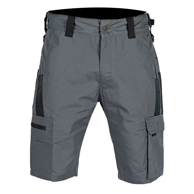 Beetle elastic waist camouflage shorts shown in multiple colours including dark night and CP camo patterns.