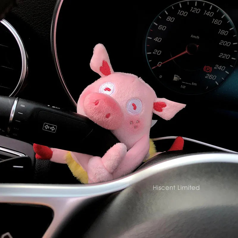 Cotton car dashboard ornament doll in character design options