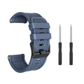 Jiaming 26mm silicone sports watch strap with stainless steel buckle in multiple colour options