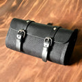 Camel Bag Knight cotton messenger bag for motorcycle helmets in khaki with spot finish